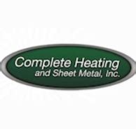 complete heating and sheet metal inc|Complete Heating & Sheet Metal Inc .